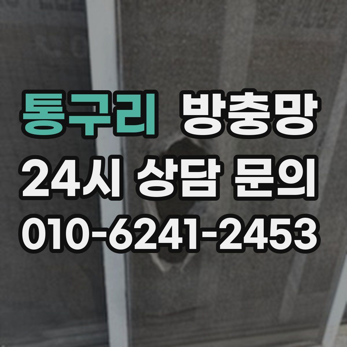 통구리 방충망