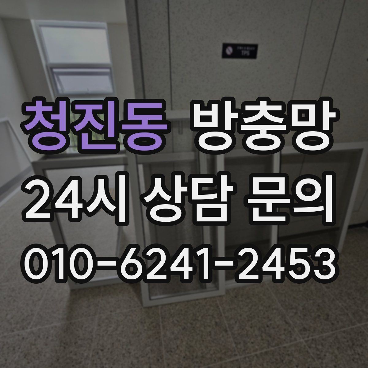 청진동 방충망 교체 적기는 벌레가 늘기 전입니다