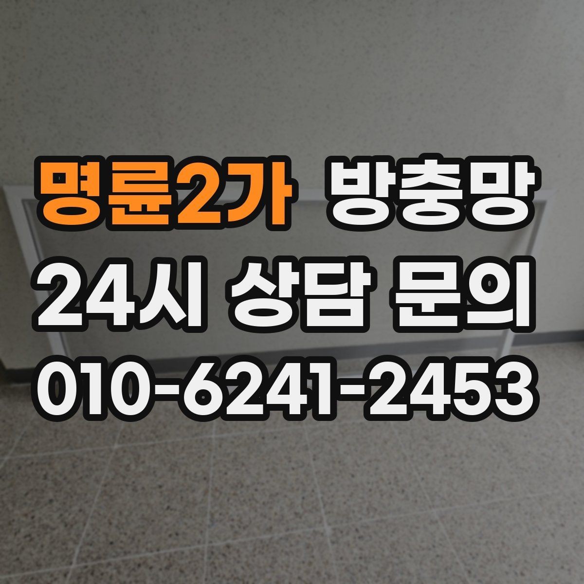 명륜2가 방충망 창틀 실리콘이 들뜨면 유입 통로가 됩니다