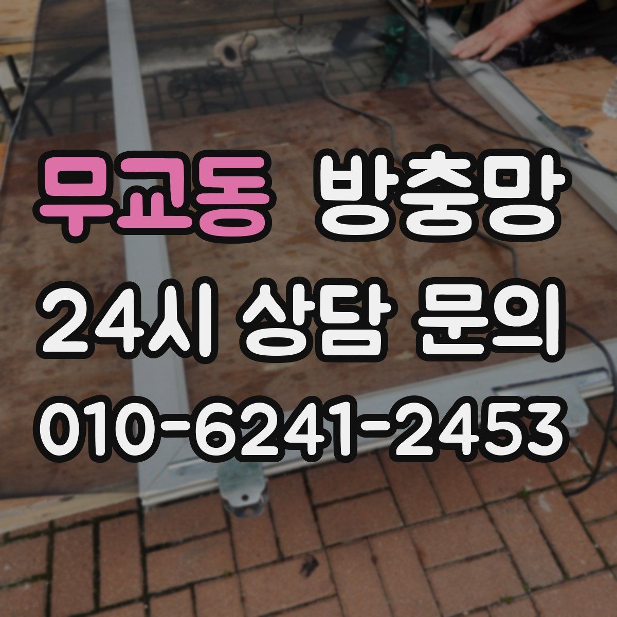무교동 방충망 창문을 닫아도 벌레가 들어오면 의심할 것