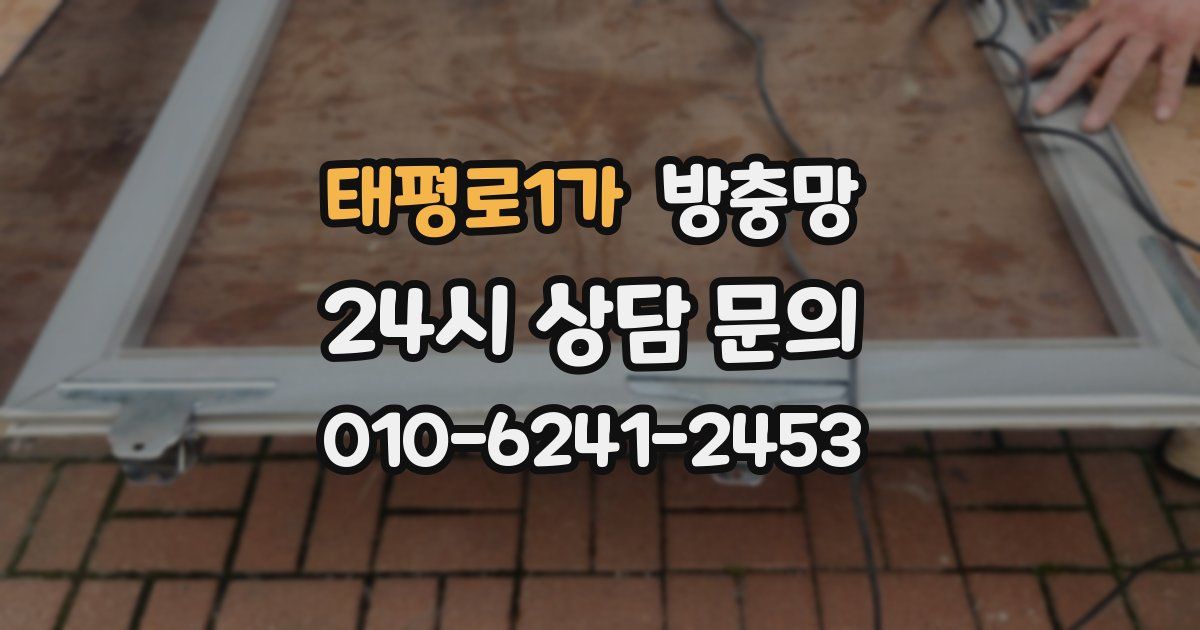 태평로1가 방충망