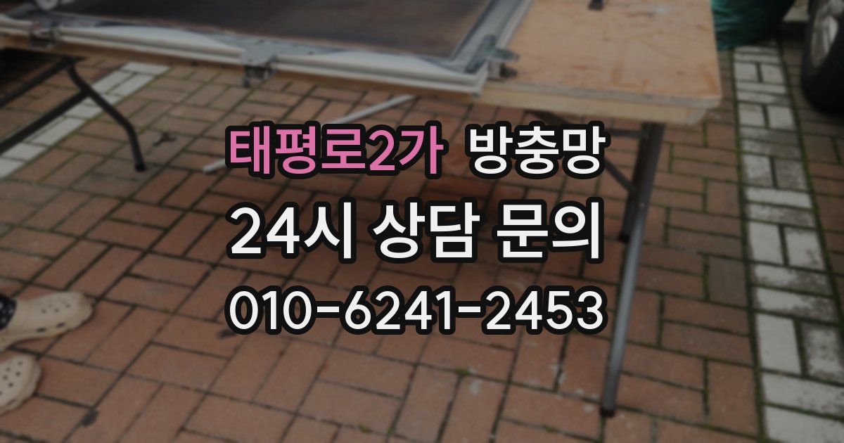 태평로2가 방충망