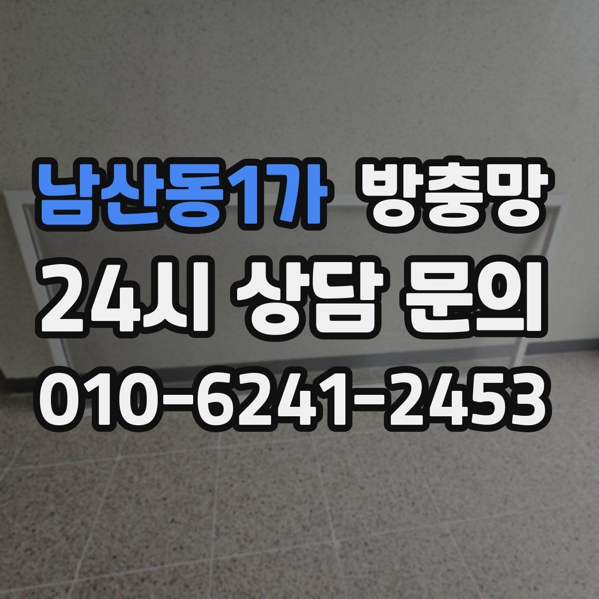남산동1가 방충망 겨울에 방치했다가 봄에 문제 터지는 이유