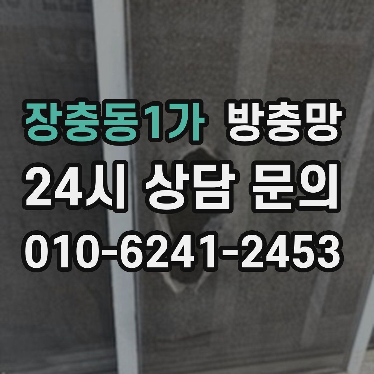 장충동1가 방충망