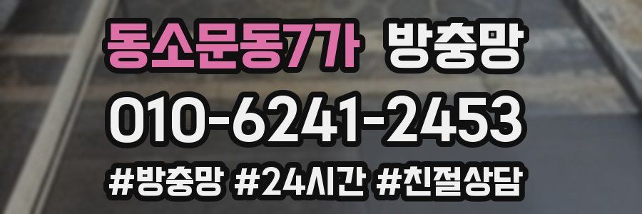 동소문동7가 방충망