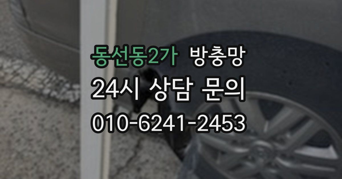 동선동2가 방충망