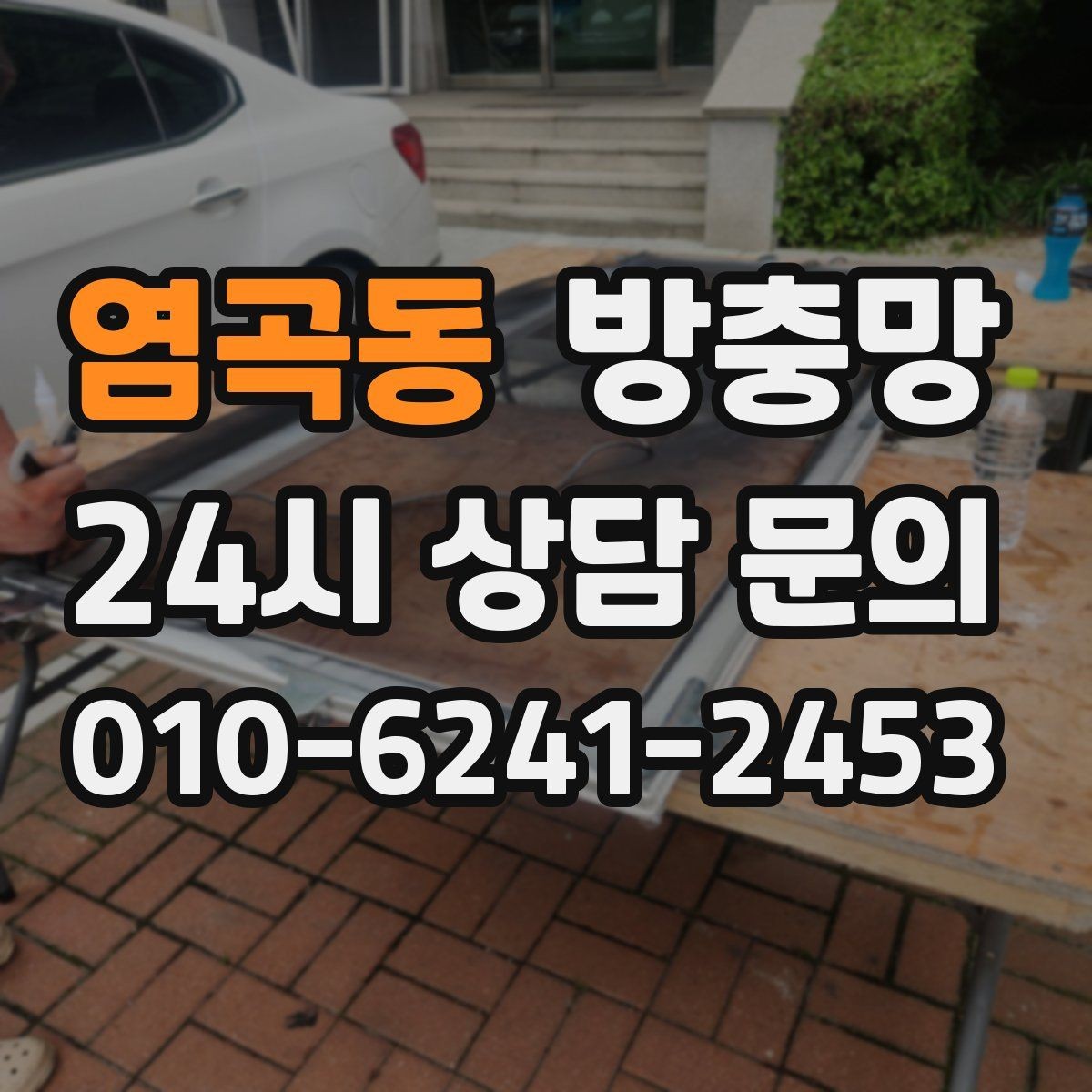 염곡동 방충망 벌레 퇴치보다 차단이 먼저입니다