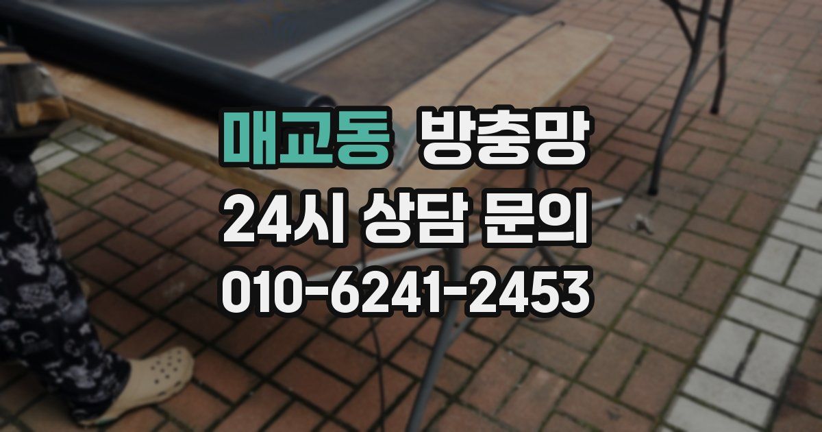 매교동 방충망