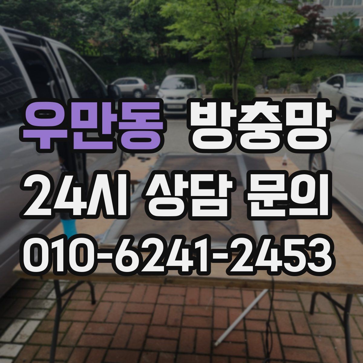 우만동 방충망 모기장보다 방충망이 중요한 이유
