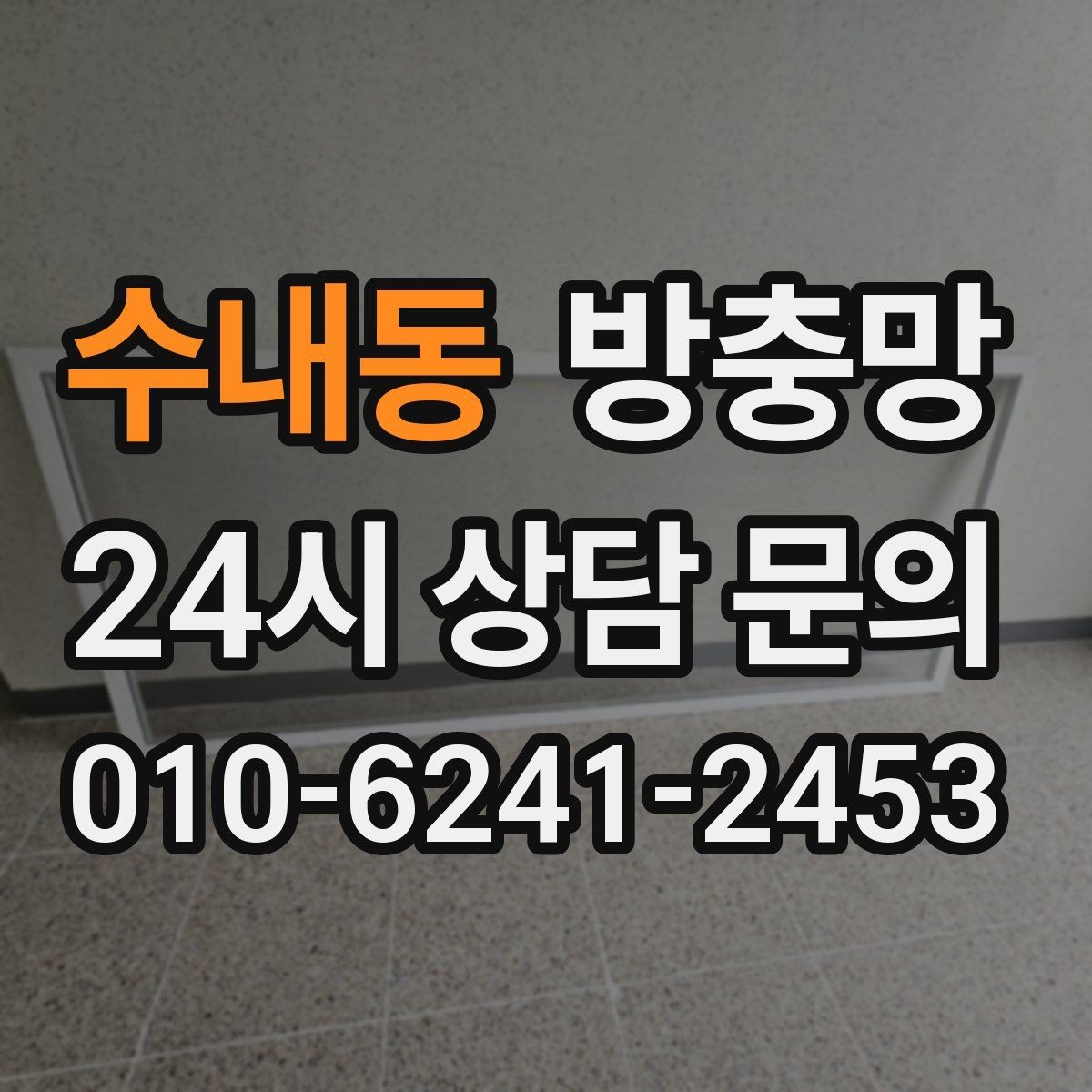 수내동 방충망 창가에 벌레가 몰릴 때 점검해야 할 것