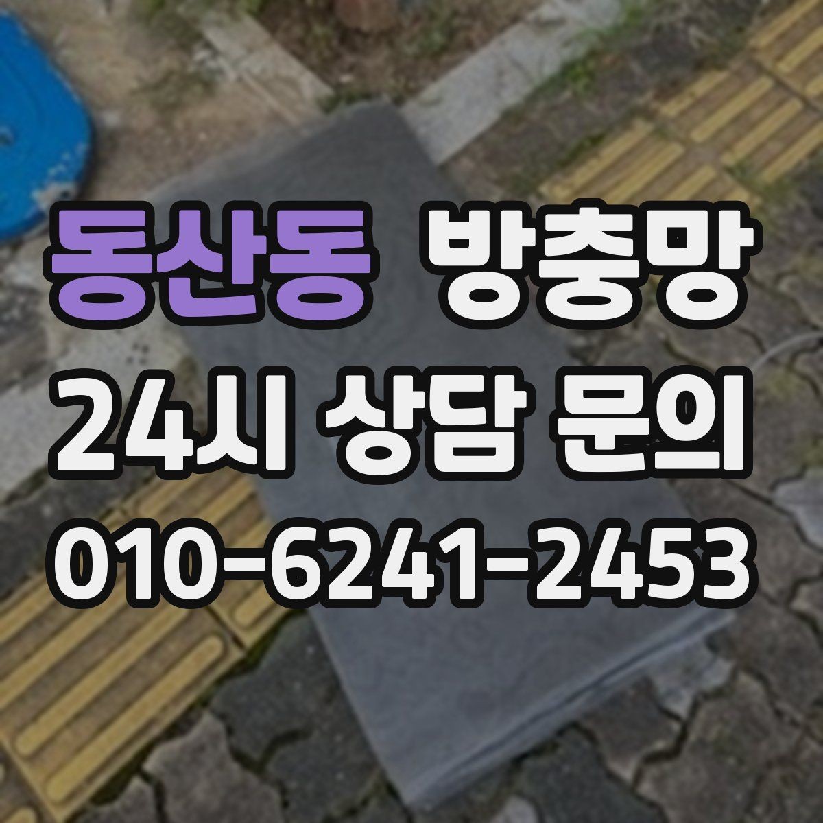 동산동 방충망 벌레 퇴치보다 차단이 먼저입니다