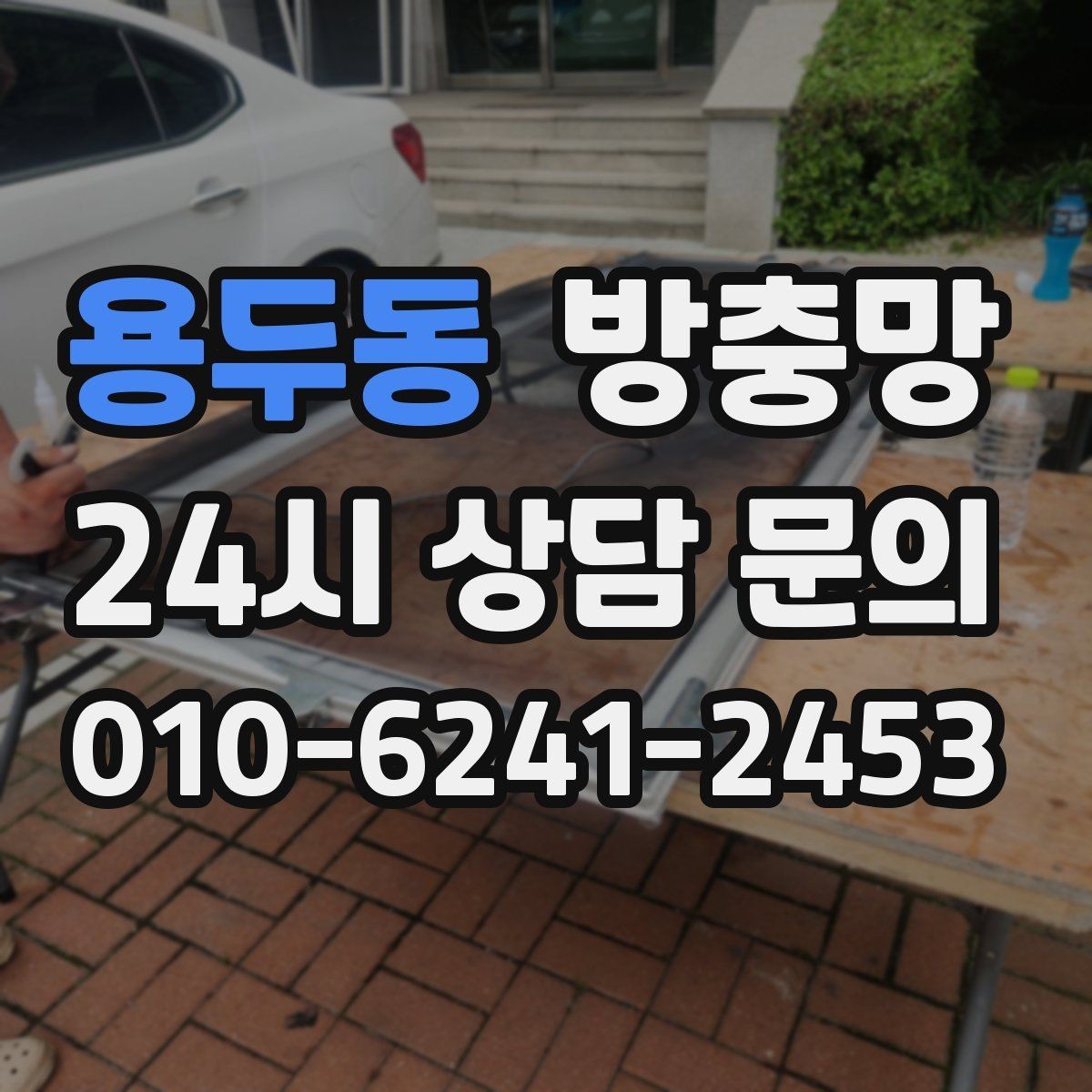 용두동 방충망 냄새 빼려 환기하는데 벌레가 들어온다면
