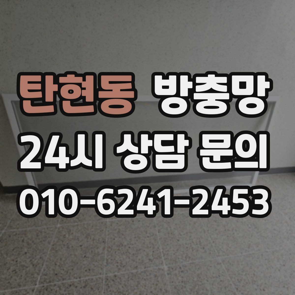 탄현동 방충망 부분 교체와 전체 교체 어떤 게 나을까