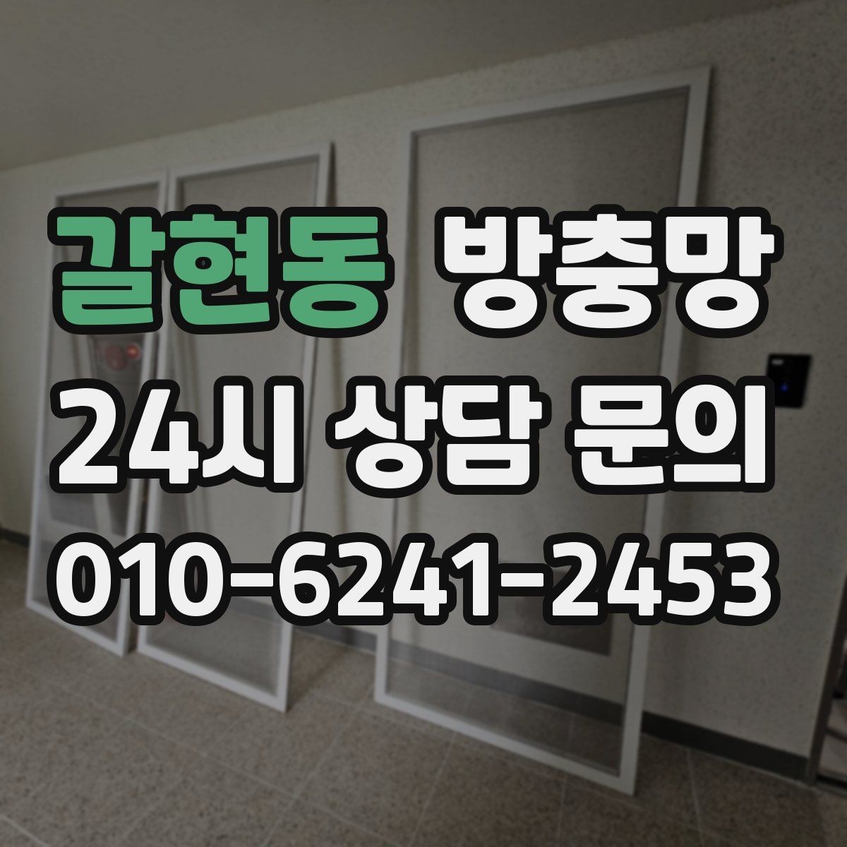 갈현동 방충망 겨울에 방치했다가 봄에 문제 터지는 이유