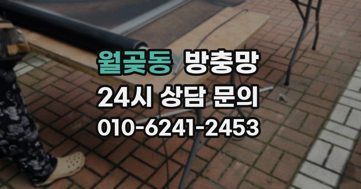 월곶동 방충망