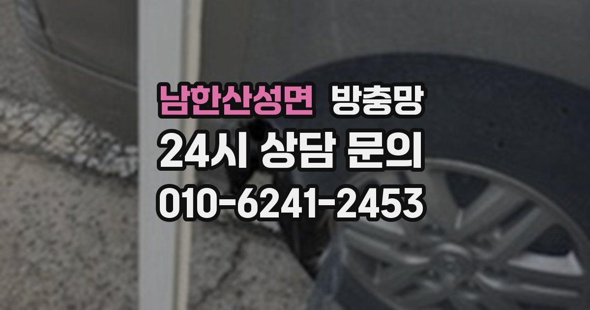 남한산성면 방충망