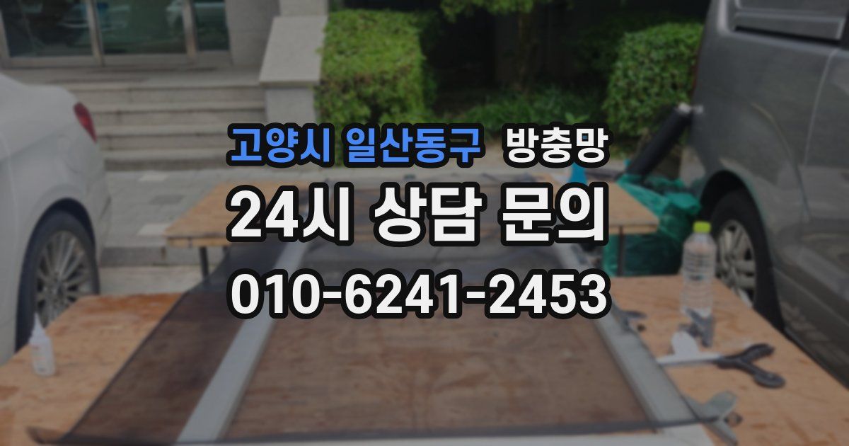 고양시 일산동구 방충망