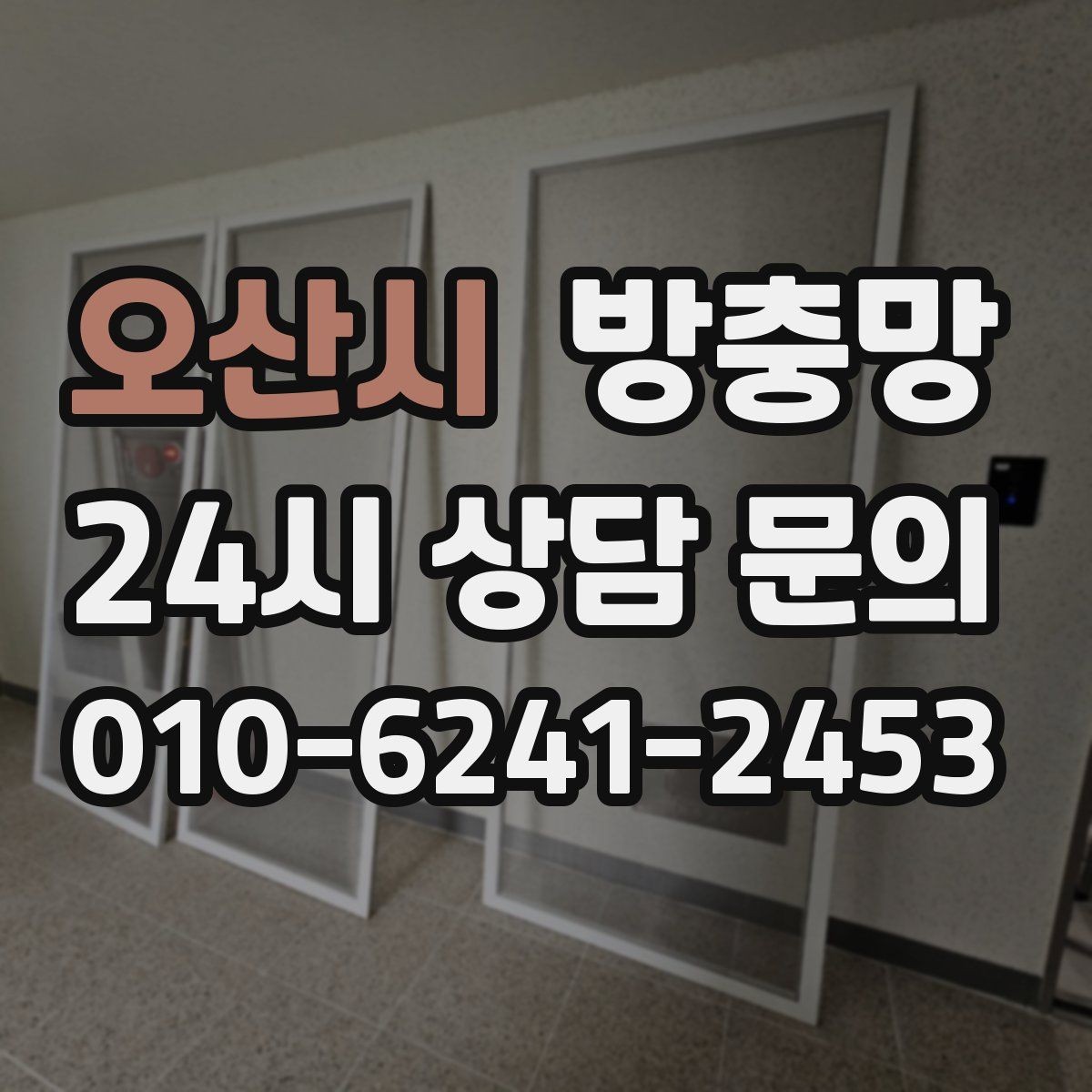 오산시 방충망 교체했는데 초파리가 계속 들어오면