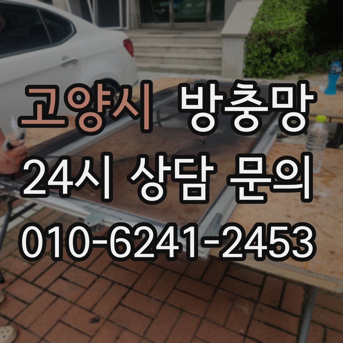 고양시 방충망 밤에 불 켜면 벌레가 몰리는 집은 이렇게