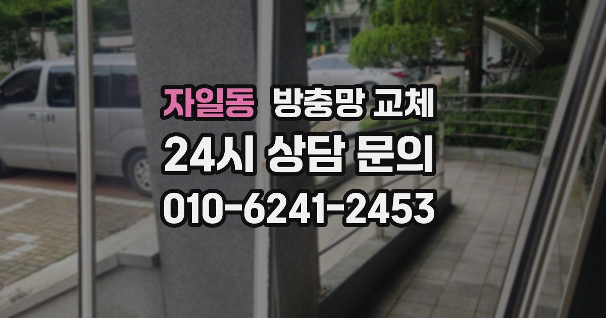 자일동 방충망 교체