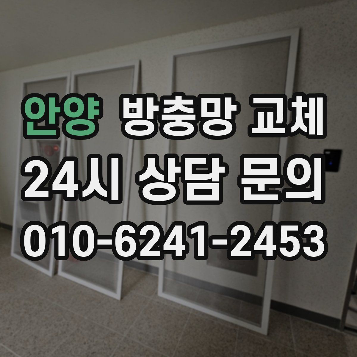 안양 방충망 교체 다용도실 환기창 벌레 유입이 잦다면