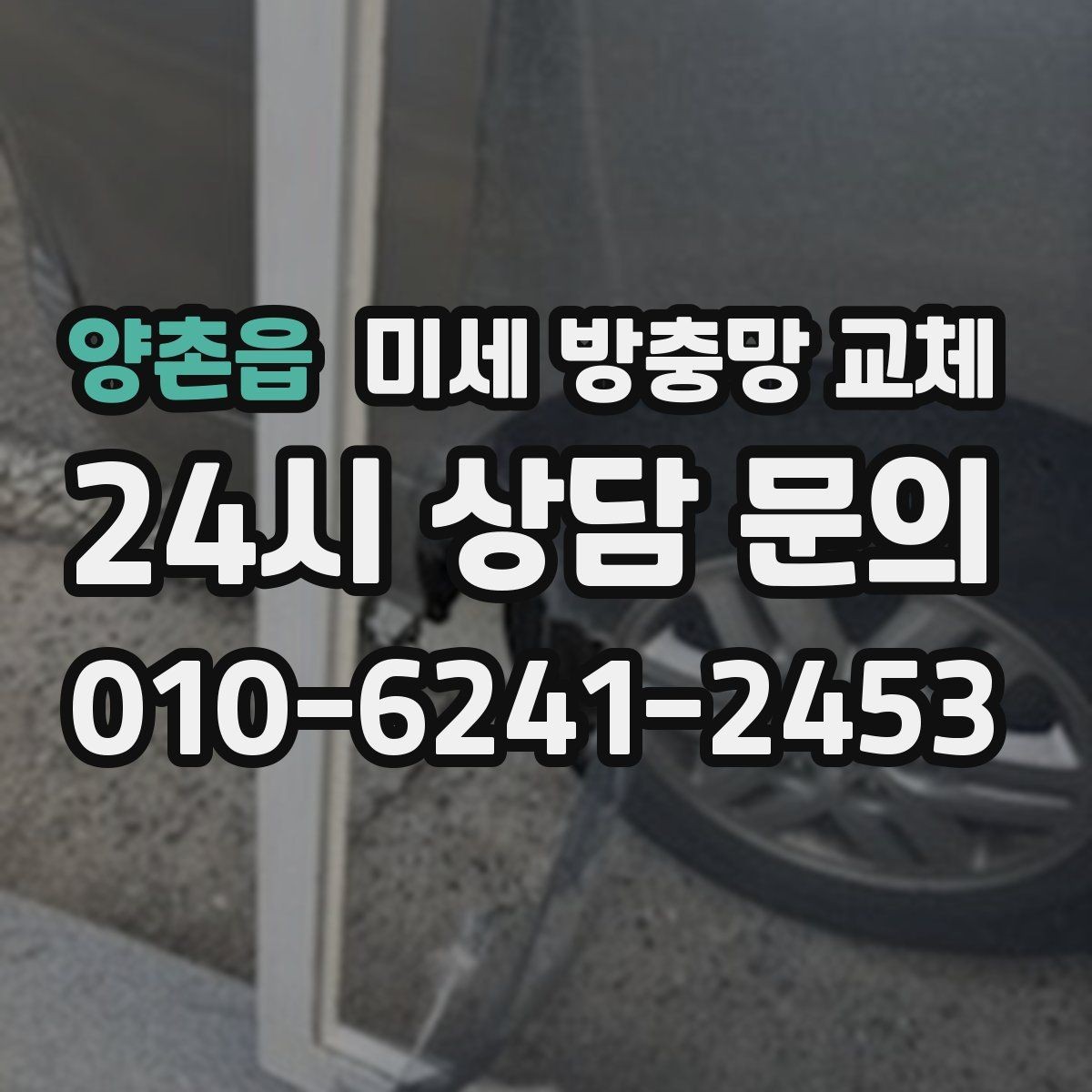 양촌읍 미세 방충망 교체 현관 가까운 창에서 벌레가 들어올 때