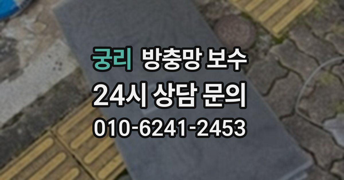궁리 방충망 보수