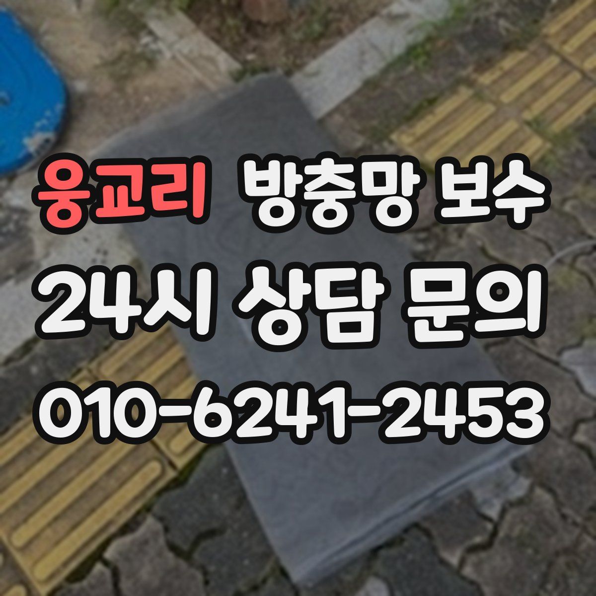 웅교리 방충망 보수