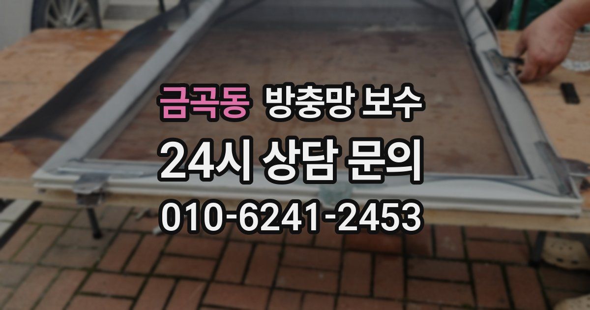 금곡동 방충망 보수