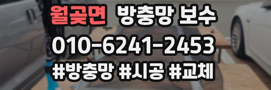 월곶면 방충망 보수