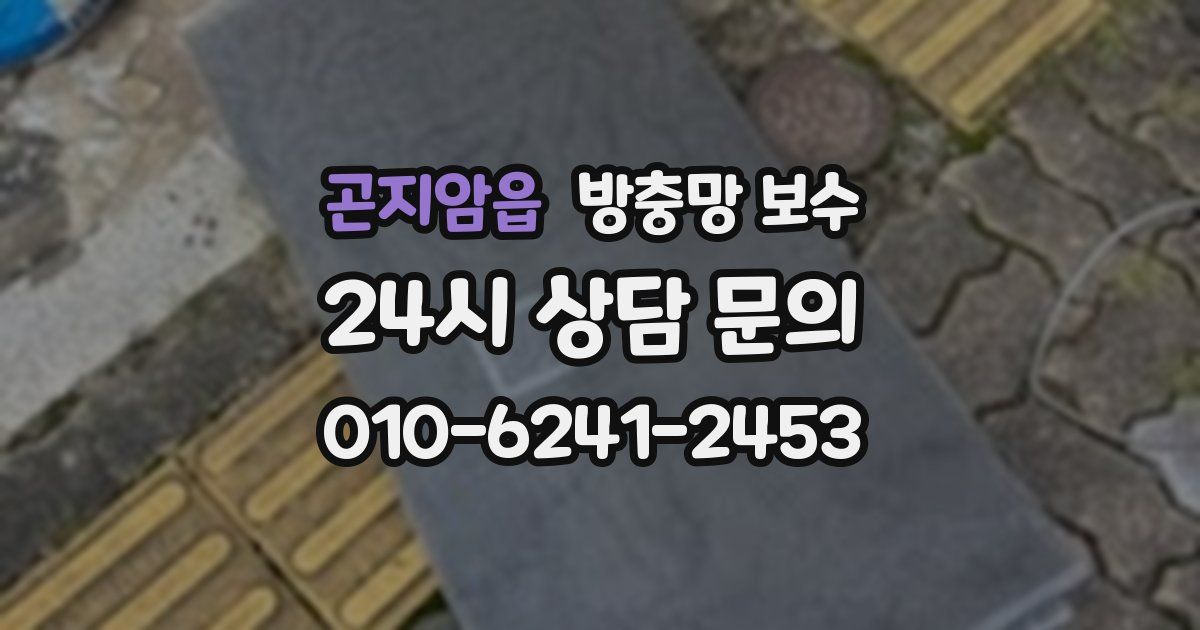 곤지암읍 방충망 보수