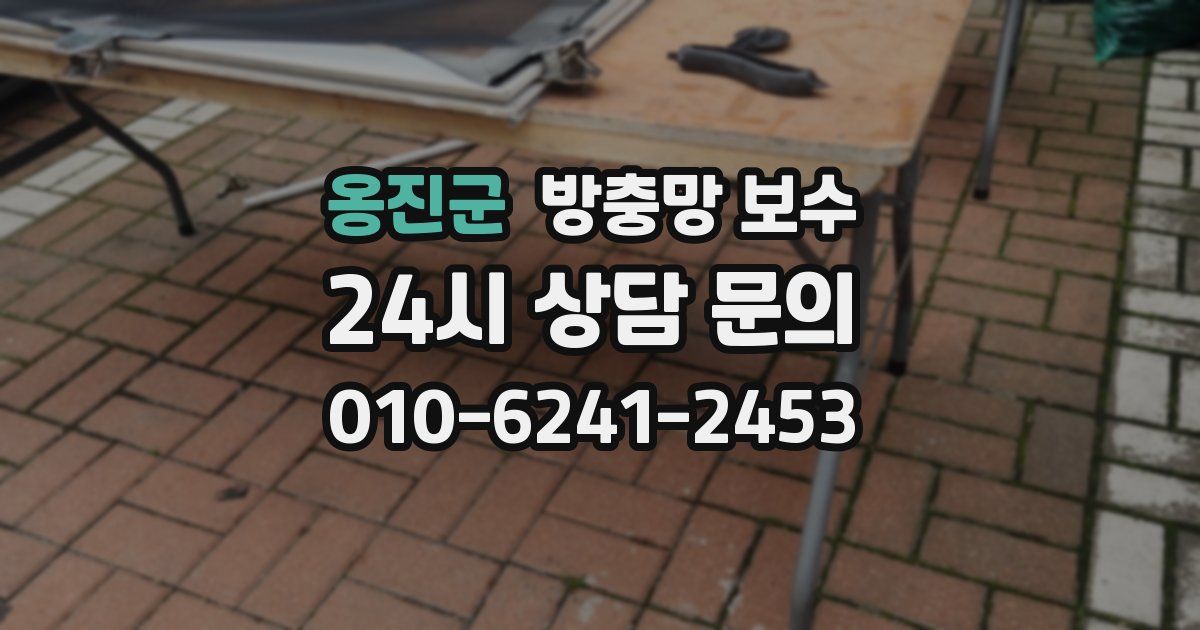 옹진군 방충망 보수