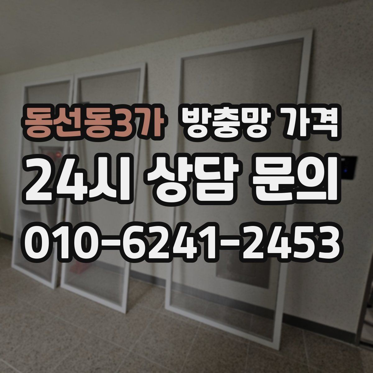 동선동3가 방충망 가격 계절 변화에 따른 관리 팁