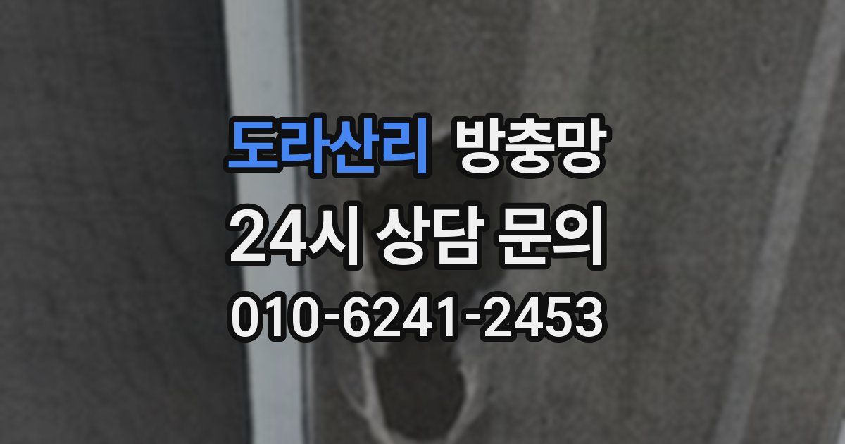 도라산리 방충망