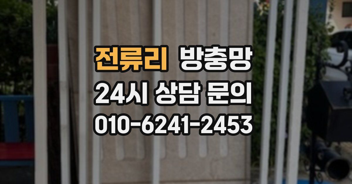 전류리 방충망