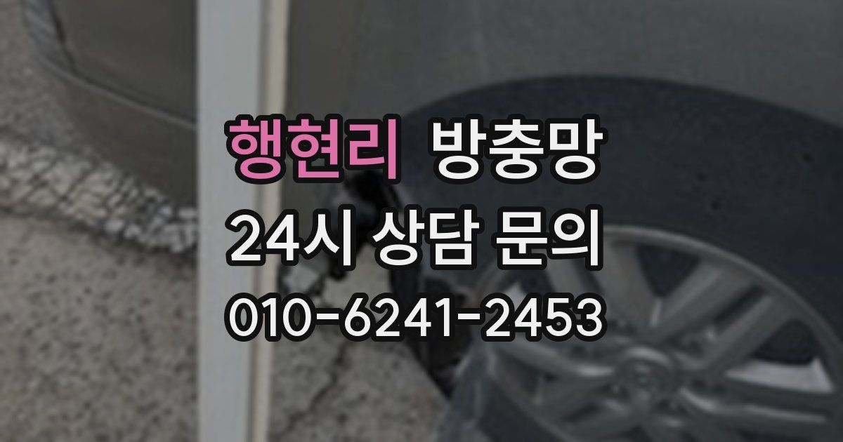 행현리 방충망