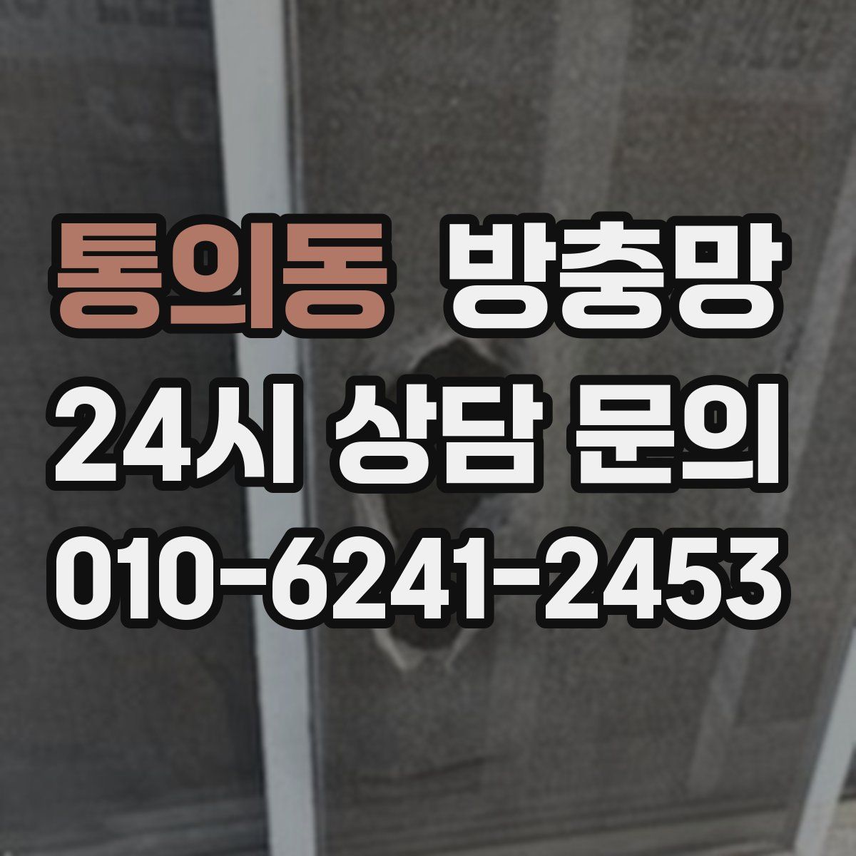 통의동 방충망