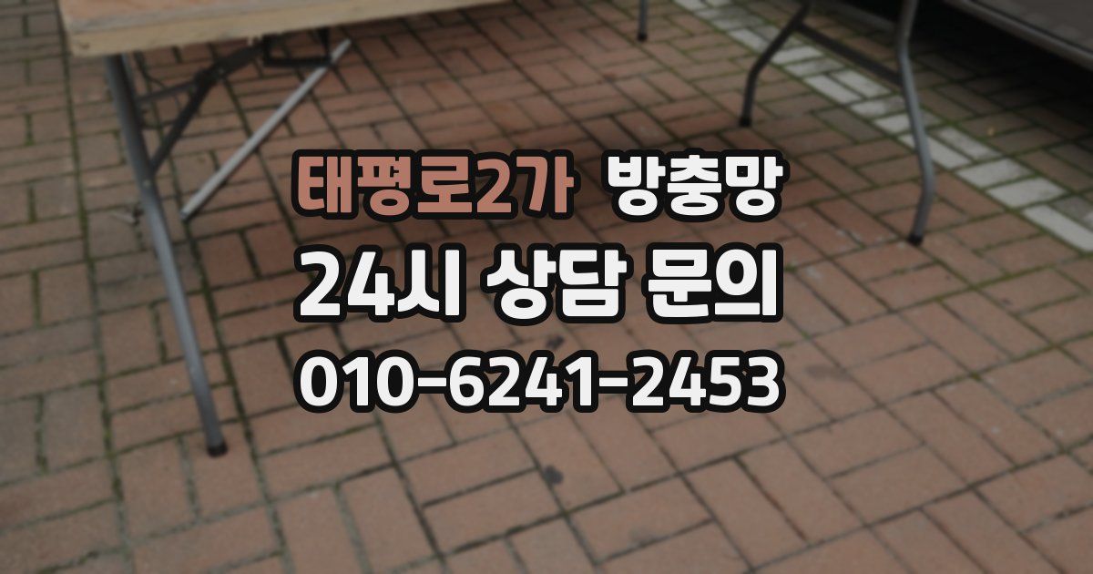 태평로2가 방충망
