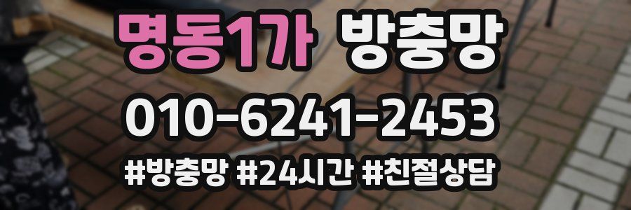 명동1가 방충망