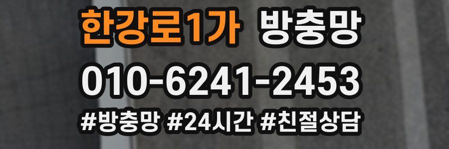 한강로1가 방충망