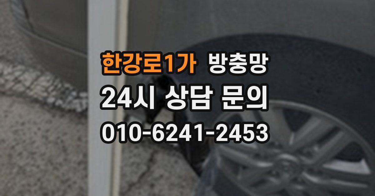 한강로1가 방충망
