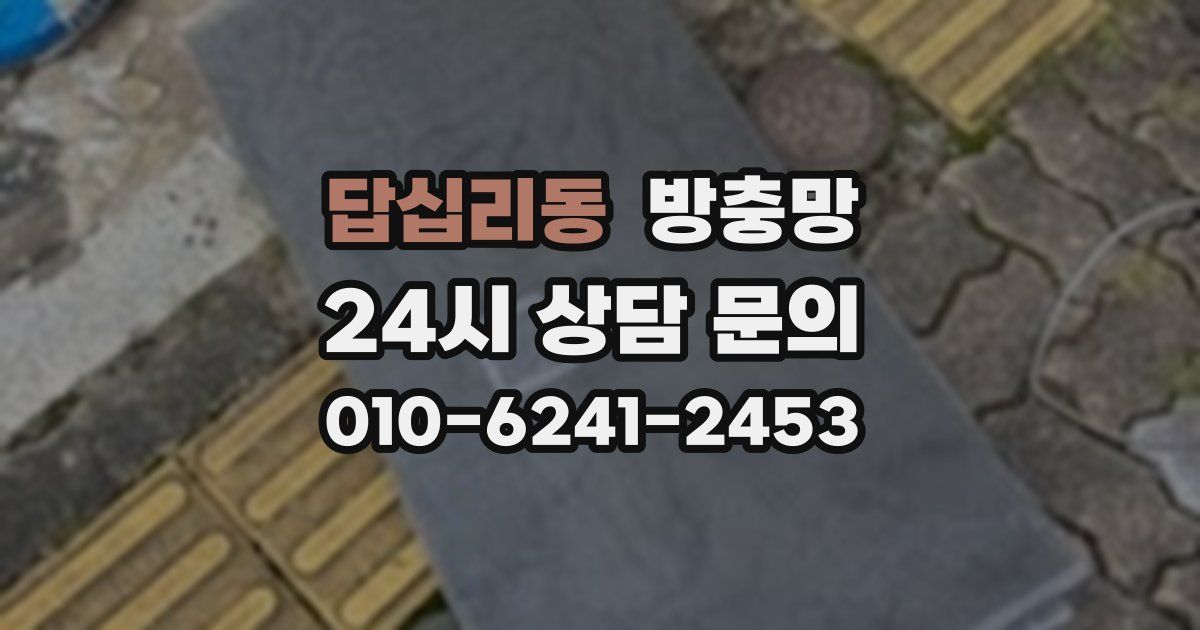 답십리동 방충망