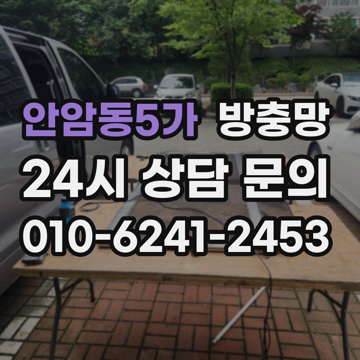 안암동5가 방충망 음식 냄새가 나면 초파리가 더 들어옵니다