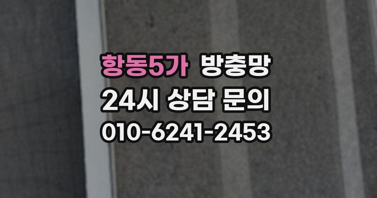 항동5가 방충망