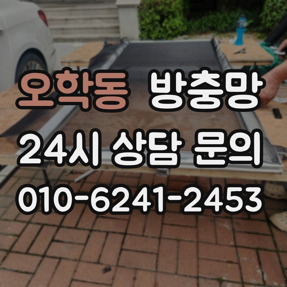 오학동 방충망 초파리 늘기 전에 주방 창을 먼저 확인