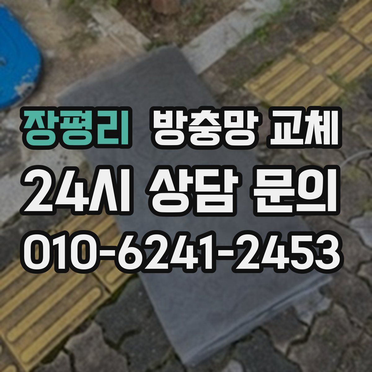 장평리 방충망 교체