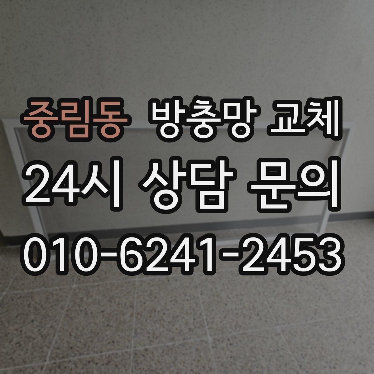중림동 방충망 교체 촘촘망 선택 시 비용과 효과 비교