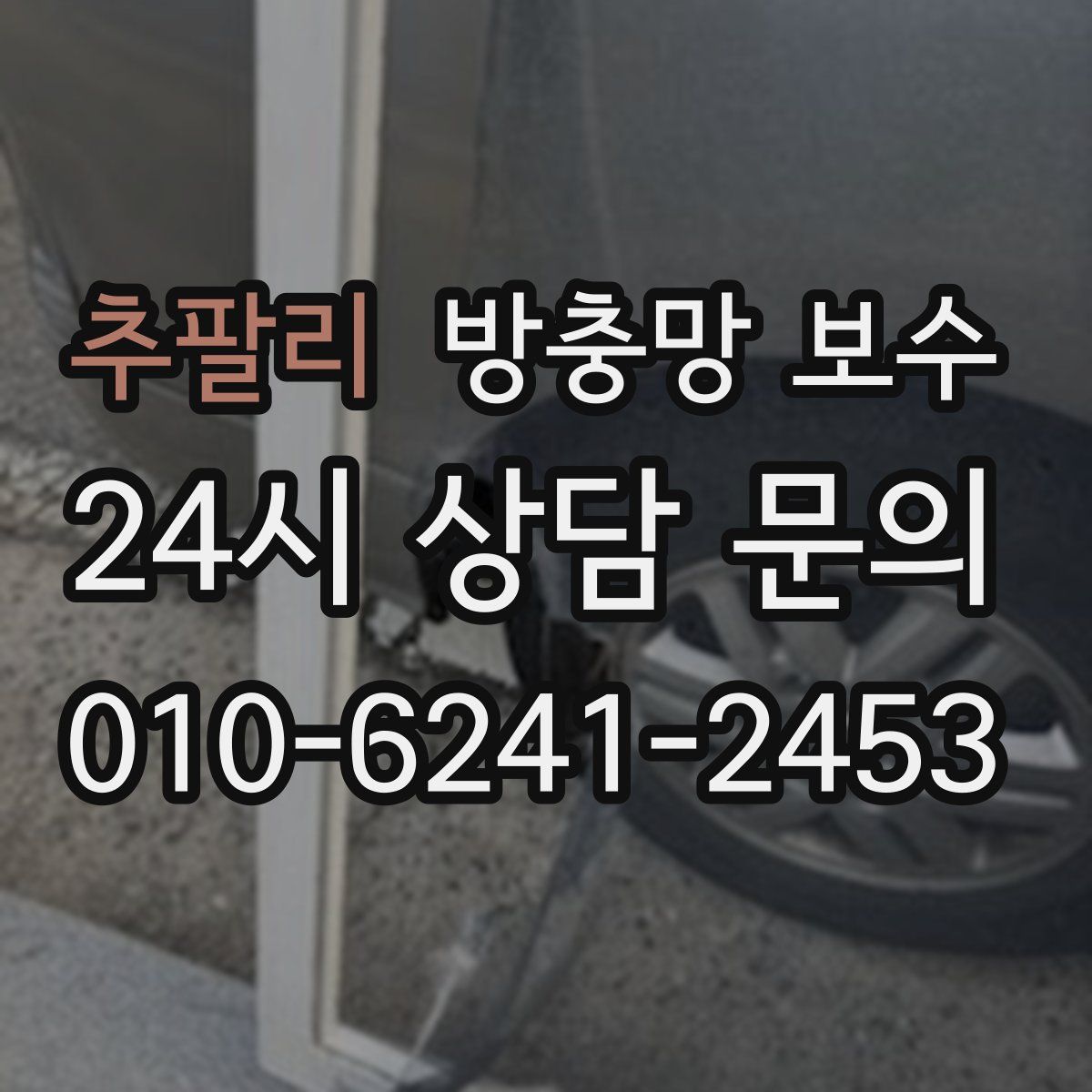추팔리 방충망 보수