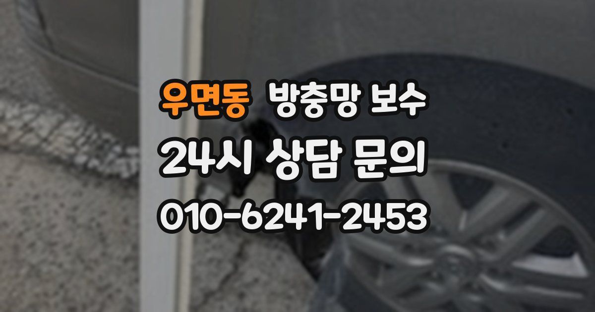 우면동 방충망 보수