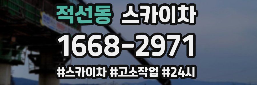 적선동 스카이차